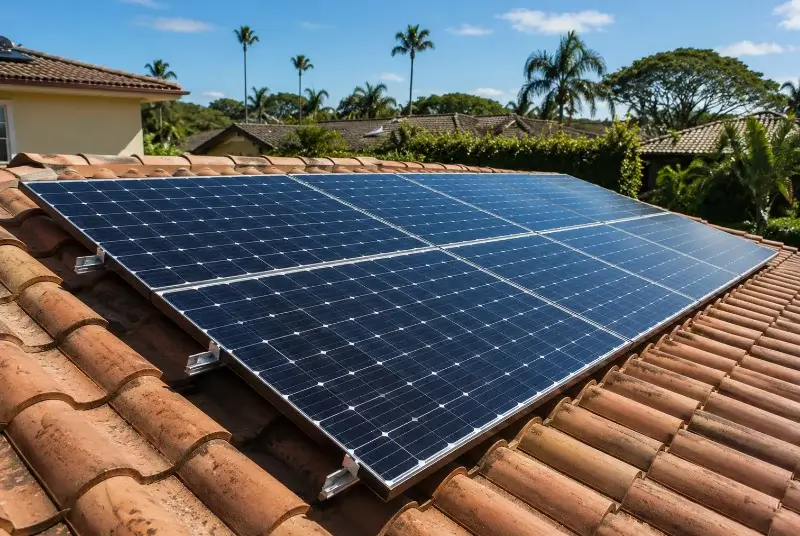 Installation de panneaux solaires à Castelnau-de-Guers