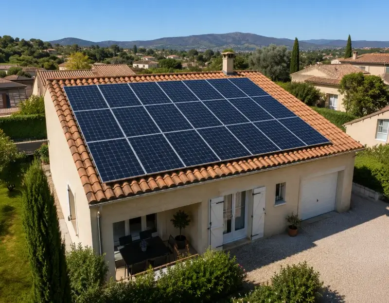 Prime à l'autoconsommation panneaux solaires Castelnau-de-Guers — aide financière de l'État